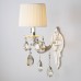 Бра Eurosvet Argenta 10098/1 серебро/тонированный хрусталь Strotskis