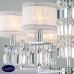Подвесная люстра Eurosvet Zaffiro 10099/8 хром/прозрачный хрусталь Strotskis