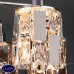 Потолочная люстра с хрусталем Eurosvet Scoppio 10101/5 хром/прозрачный хрусталь Strotskis