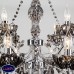 Люстра подвесная хрустальная Eurosvet Teodore 10103/8 хром/дымчатый хрусталь Strotskis