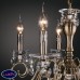 Люстра подвесная Eurosvet Ravenna 10104/8 античная бронза/прозрачный хрусталь Strotskis