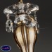 Люстра подвесная Eurosvet Ravenna 10104/8 античная бронза/прозрачный хрусталь Strotskis