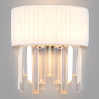 Бра Eurosvet Amantea 10106/2 хром/прозрачный хрусталь Strotskis