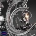 Люстра подвесная Eurosvet Brezza 10107/8 хром/дымчатый хрусталь Strotskis