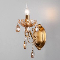Бра Eurosvet Escada 10109/1 бронза/тонированный хрусталь Strotskis