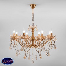 Люстра подвесная Eurosvet Escada 10109/8 бронза/тонированный хрусталь Strotskis