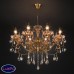 Люстра подвесная Eurosvet Escada 10109/8 бронза/тонированный хрусталь Strotskis