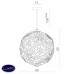 Светильник подвесной Divinare Mosaico 1011/02 SP-3