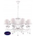 Люстра подвесная Lumien Hall МЕЛАНИ 1013/8H-WT-GD