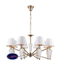 Люстра подвесная Lumien Hall ЭЛИСОН 1016/8H-GD-WT