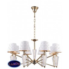 Люстра подвесная Lumien Hall ЭЛИСОН 1016/8H-GD-WT
