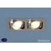 Встраиваемый точечный поворотный светильник Elektrostandard 1021/2 MR16 CH хром a030356