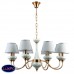 Люстра подвесная Lumien Hall АСТА 1022/8H-CBR-GRGN