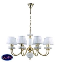Люстра подвесная Lumien Hall ВИВИ 1023/8H-DGD-WT