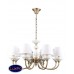 Люстра подвесная Lumien Hall ЛИВА 1025/8H-AB-WT