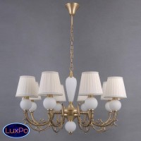 Люстра подвесная Lumien Hall САННА 1026/8H-AB-P