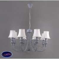 Люстра подвесная Lumien Hall ЭЛИН 1027/8H-GRWT-WT