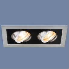 Точечный светильник Elektrostandard 1031/2 MR16 SL/BK серебро/черный Lurie