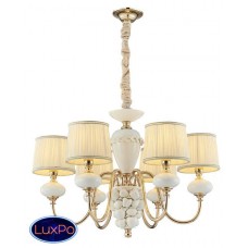 Люстра подвесная Lumien Hall МАКЕЙ 1031/6H-GD-WT
