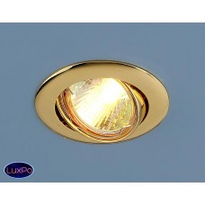 Точечный встраиваемый поворотный светильник Elektrostandard 104S MR16 GD золото a031466