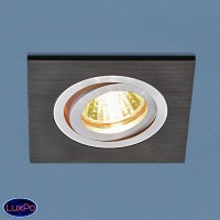 Встраиваемый точечный поворотный светильник Elektrostandard 1051/1 BK черный a035241 Встраиваемый точечный поворотный светильник Elektrostandard 1051/1 BK черный a035241