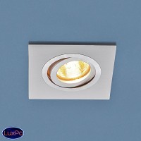 Встраиваемый точечный поворотный светильник Elektrostandard 1051/1 WH белый a035243