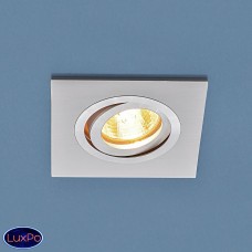Встраиваемый точечный поворотный светильник Elektrostandard 1051/1 WH белый a035243
