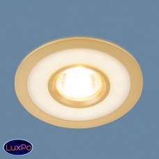 Точечный встраиваемый светильник светодиодный Elektrostandard 1052 MR16 GD золото a031625