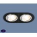 Встраиваемый точечный поворотный светильник Elektrostandard 1061/2 MR16 BK черный a036414