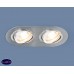 Встраиваемый точечный поворотный светильник Elektrostandard 1061/2 MR16 SL серебро a036418
