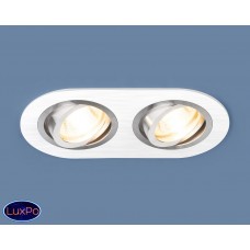 Встраиваемый точечный поворотный светильник Elektrostandard 1061/2 MR16 WH белый a036416