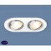 Встраиваемый точечный поворотный светильник Elektrostandard 1061/2 MR16 WH белый a036416
