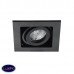 Светильник встраиваемый Italline Corida 107311 black