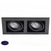 Светильник встраиваемый Italline Corida 107421 black