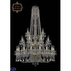 Люстра подвесная Bohemia Art Classic 11.21.16+8+4.300.3d.h-128.Gd.Sp
