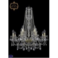Люстра подвесная Bohemia Art Classic 11.25.8+4.220.h-80.Gd.Sp