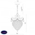 Светильник подвесной Divinare REGGIA 1150/02 SP-3