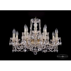 Подвесная люстра хрустальная Bohemia Crystal 1214/8+4/220/G