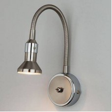 Бра Eurosvet 1215 Plica MR16 сатинированный никель/хром Plica