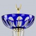 Люстра подвесная хрустальная Bohemia Crystal 1308/10/240 G Cl/Clear-Blue/H-1H