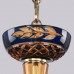 Люстра подвесная хрустальная Bohemia Crystal 1308/8/195 G Am/Amber-Blue/H-1J