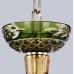 Люстра подвесная хрустальная Bohemia Crystal 1309/8/200 G Am/Amber-Green/H-1J