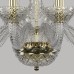 Люстра подвесная хрустальная Bohemia Crystal 1310/10/195 G Cl/Clear/M-1F