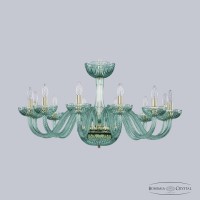Люстра подвесная хрустальная Bohemia Crystal 1310/12/300 G Bi/Birusa/M-1G