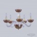 Люстра подвесная хрустальная Bohemia Crystal 1310/5/165 G Cl/Shampan/M-1F