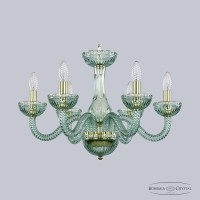 Люстра подвесная хрустальная Bohemia Crystal 1310/6/195 G Bi/Birusa/M-1G