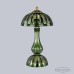 Настольная лампа хрустальная Bohemia Crystal 1370L/3/25 G Clear-Green/H-1H