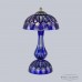 Настольная лампа хрустальная Bohemia Crystal 1370L/3/25 Ni Clear-Blue/H-1I