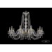 Подвесная люстра Bohemia Crystal Gold 1402/10/360/G