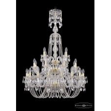 Подвесная люстра Bohemia Crystal Gold 1402/16+8+4/300/XL-123/3D/G